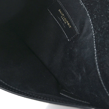 Saint Laurent Grain De Poudre Uptown Pouch Black 5 of 6