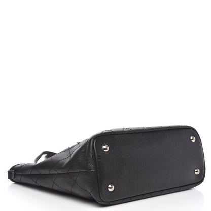Chanel Grained Calfskin Shopping Fever Tote Black 4 of 18