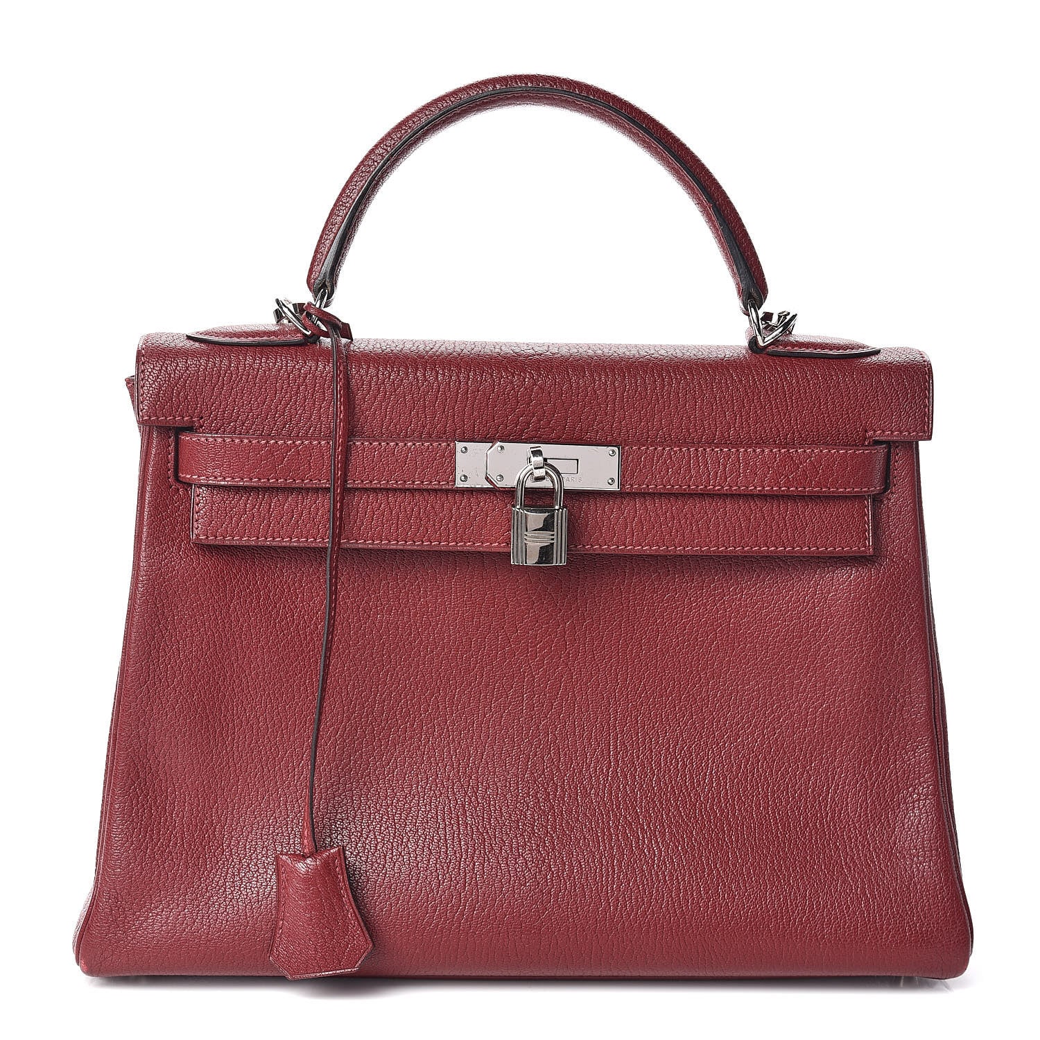 Hermes Chevre De Coromandel Kelly Retourne 32 Rouge H 1 of 42
