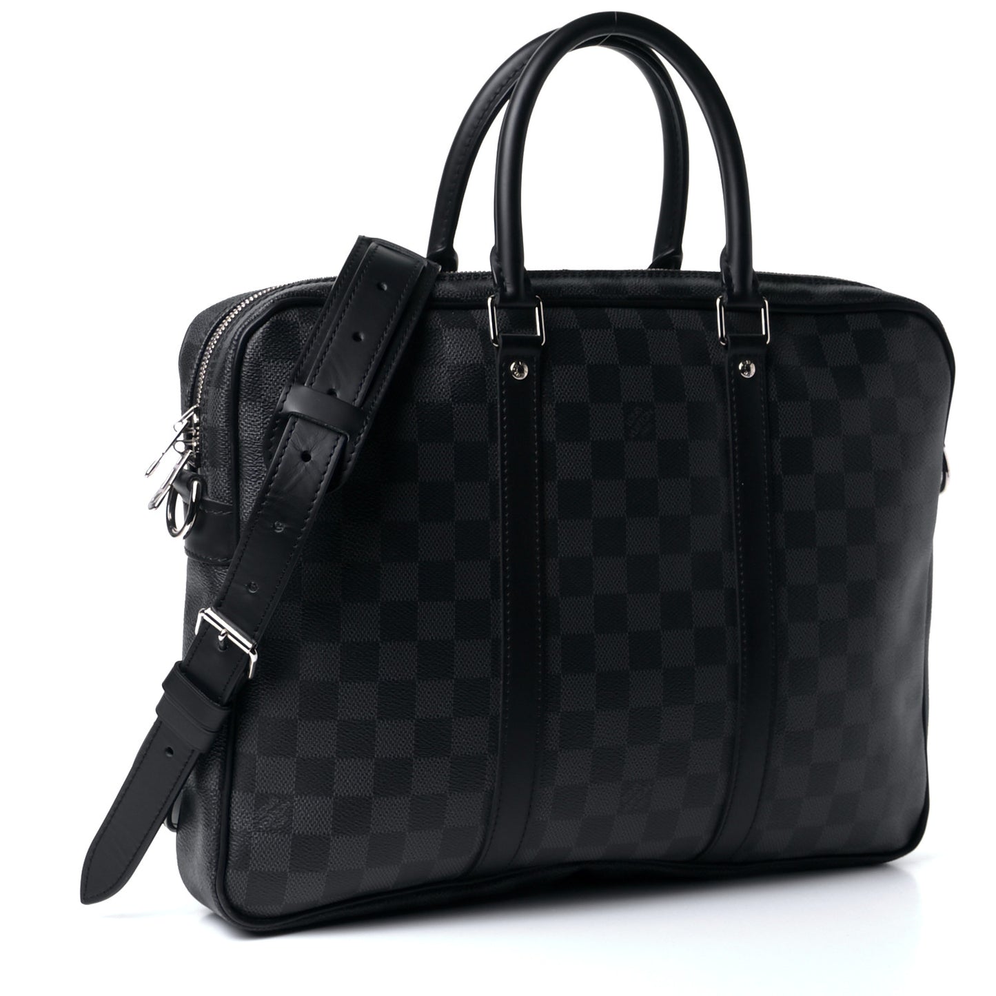 Damier Graphite Porte Documents Voyage PM