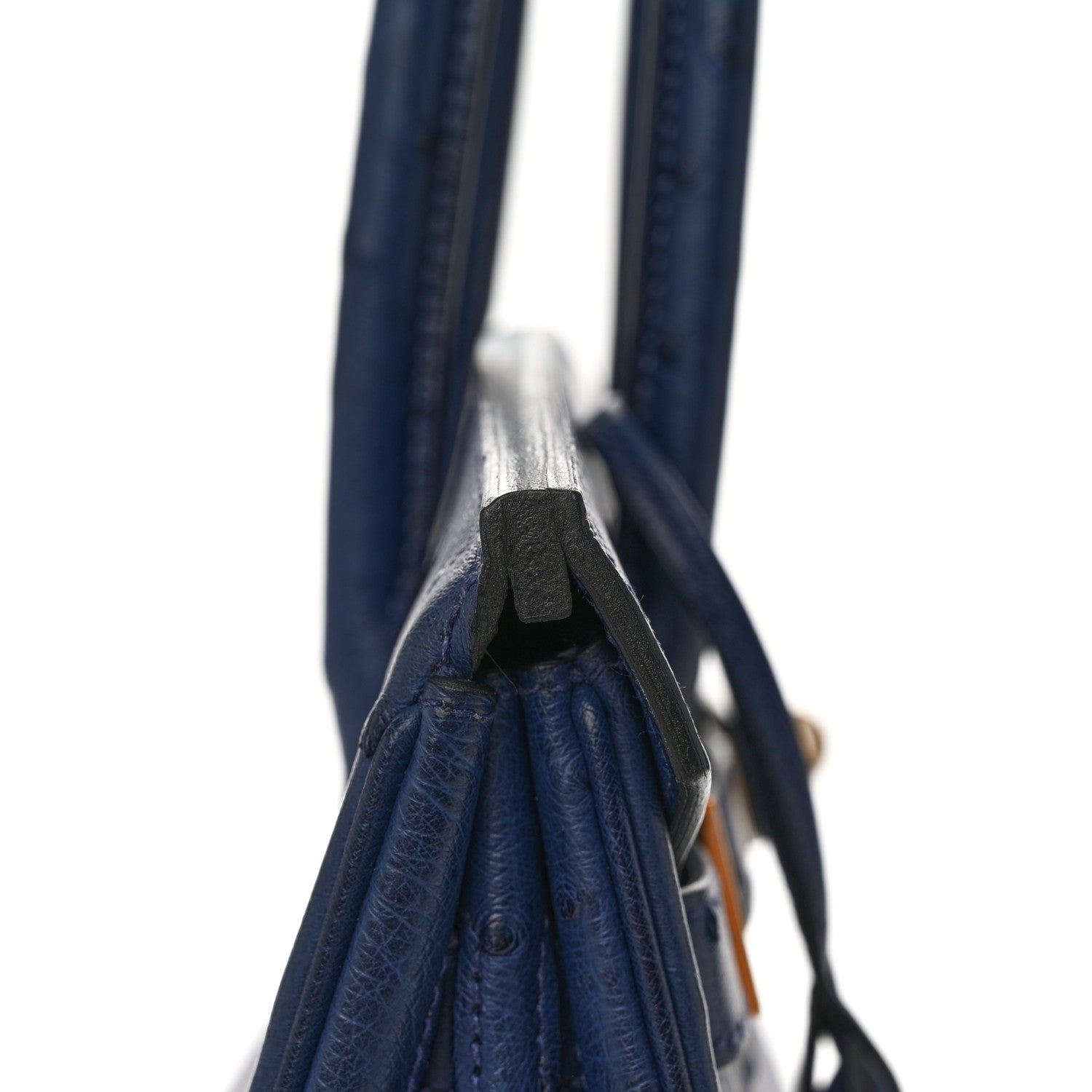Hermes Ostrich Birkin 30 Bleu Iris 18 of 30