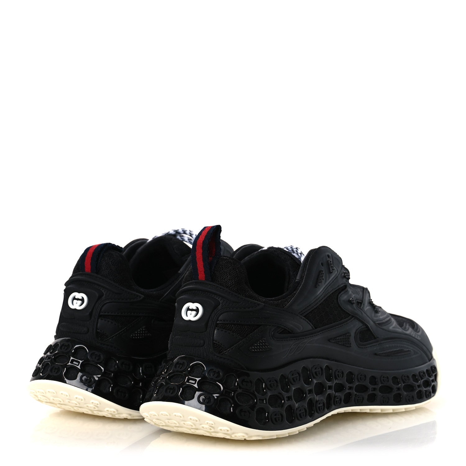 Gucci Demetra Mesh Cub3d Mens Sneakers 8.5 Black 5 of 11