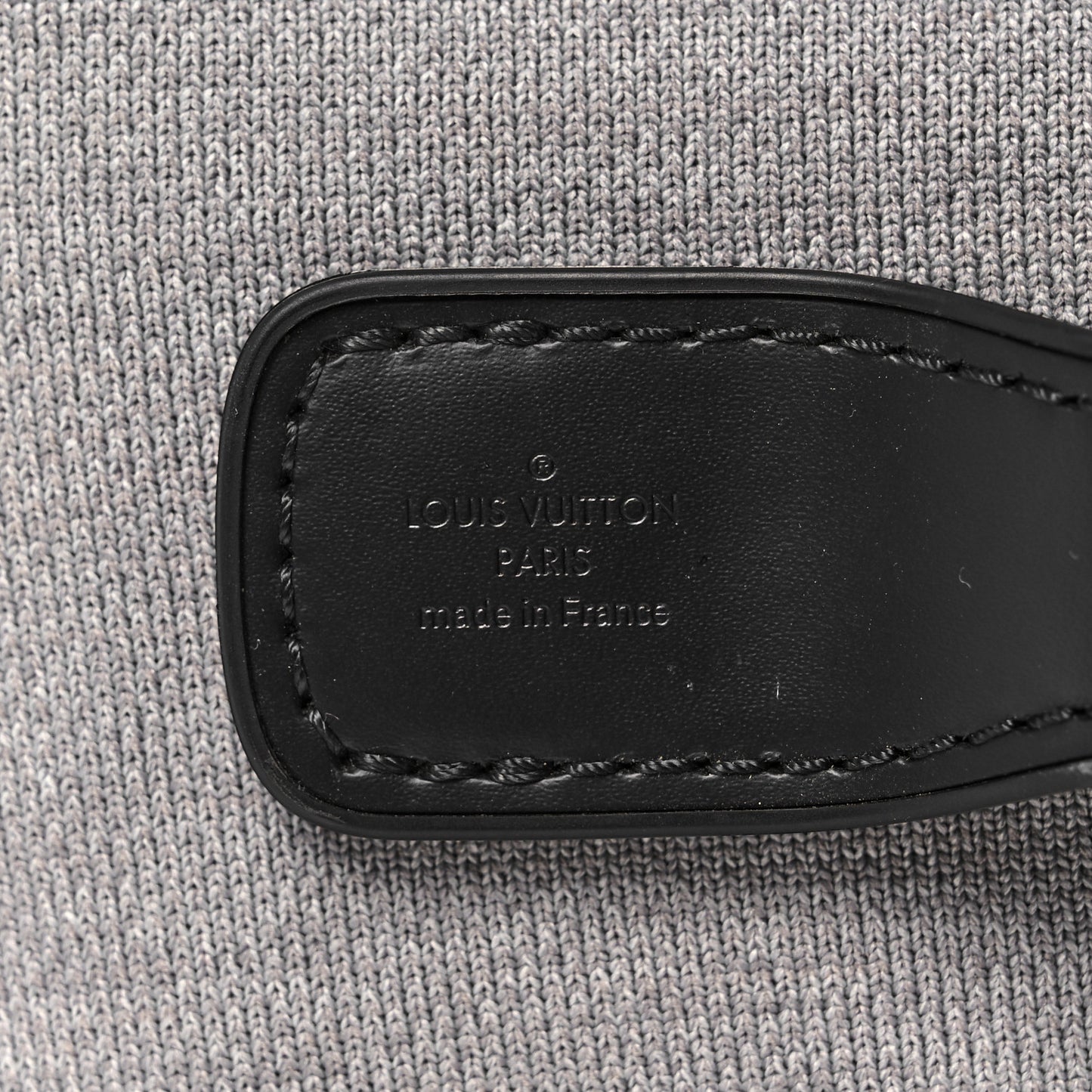 Knit Monogram Horizon Soft Duffle 55 Grey