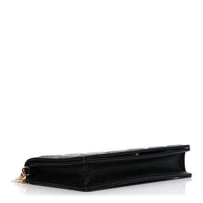 Christian Dior Lambskin Cannage Lady Dior Pouch Black 5 of 12