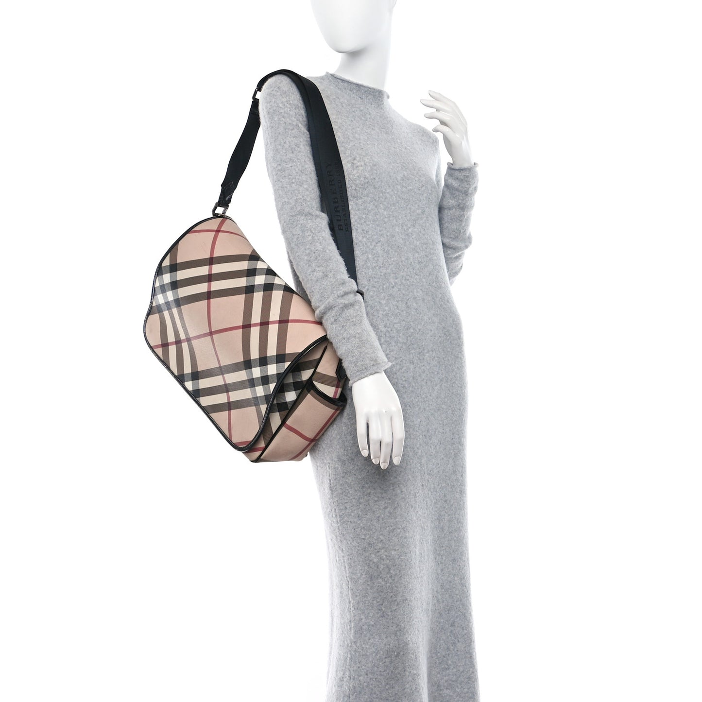 Nova Check Diaper Messenger Bag