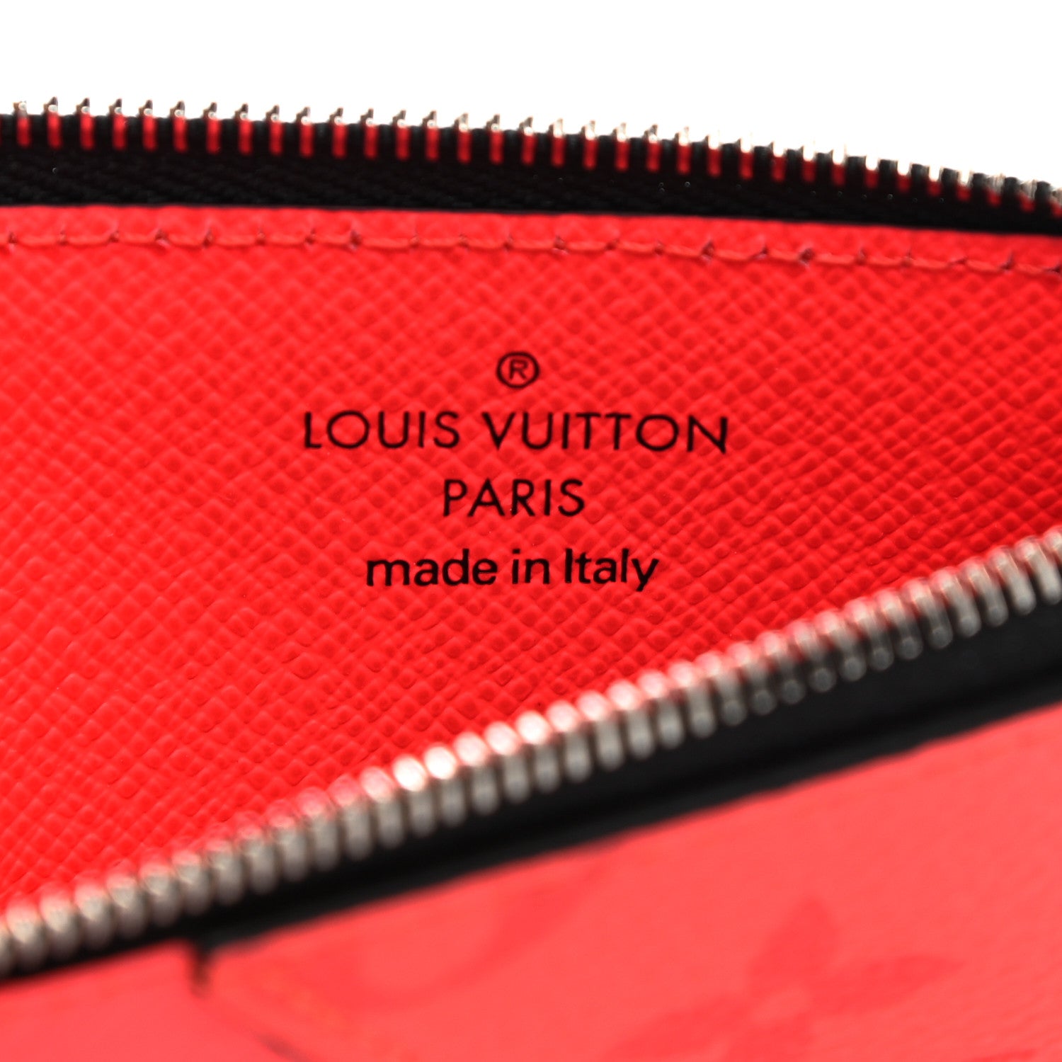 Louis Vuitton Taigarama Coin Card Holder Fire Red 6 of 6