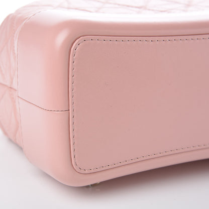 Chanel Aged Calfskin Quilted Gabrielle Backpack Light Pink 8 of 10