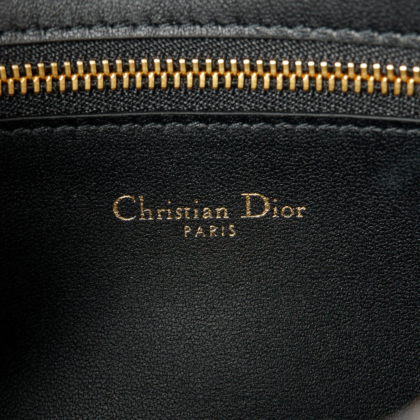 Supple Calfskin Caro Double Pouch Black