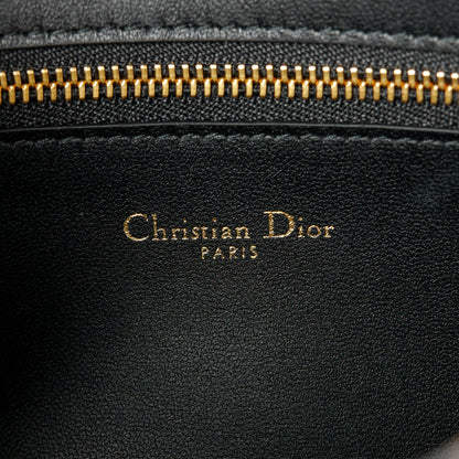 Christian Dior Supple Calfskin Caro Double Pouch Black 6 of 10