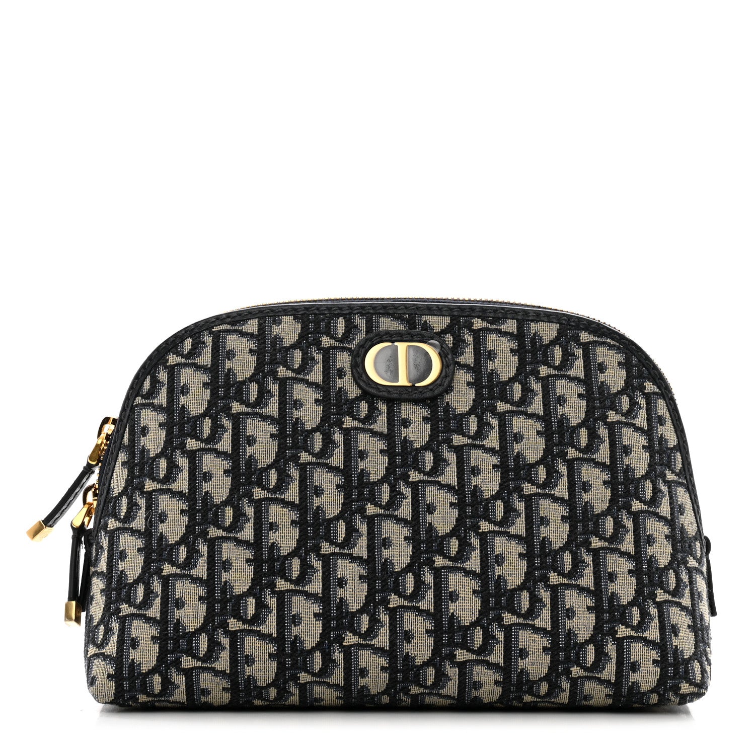 Christian Dior Oblique Montaigne 30 Pouch Blue 1 of 7