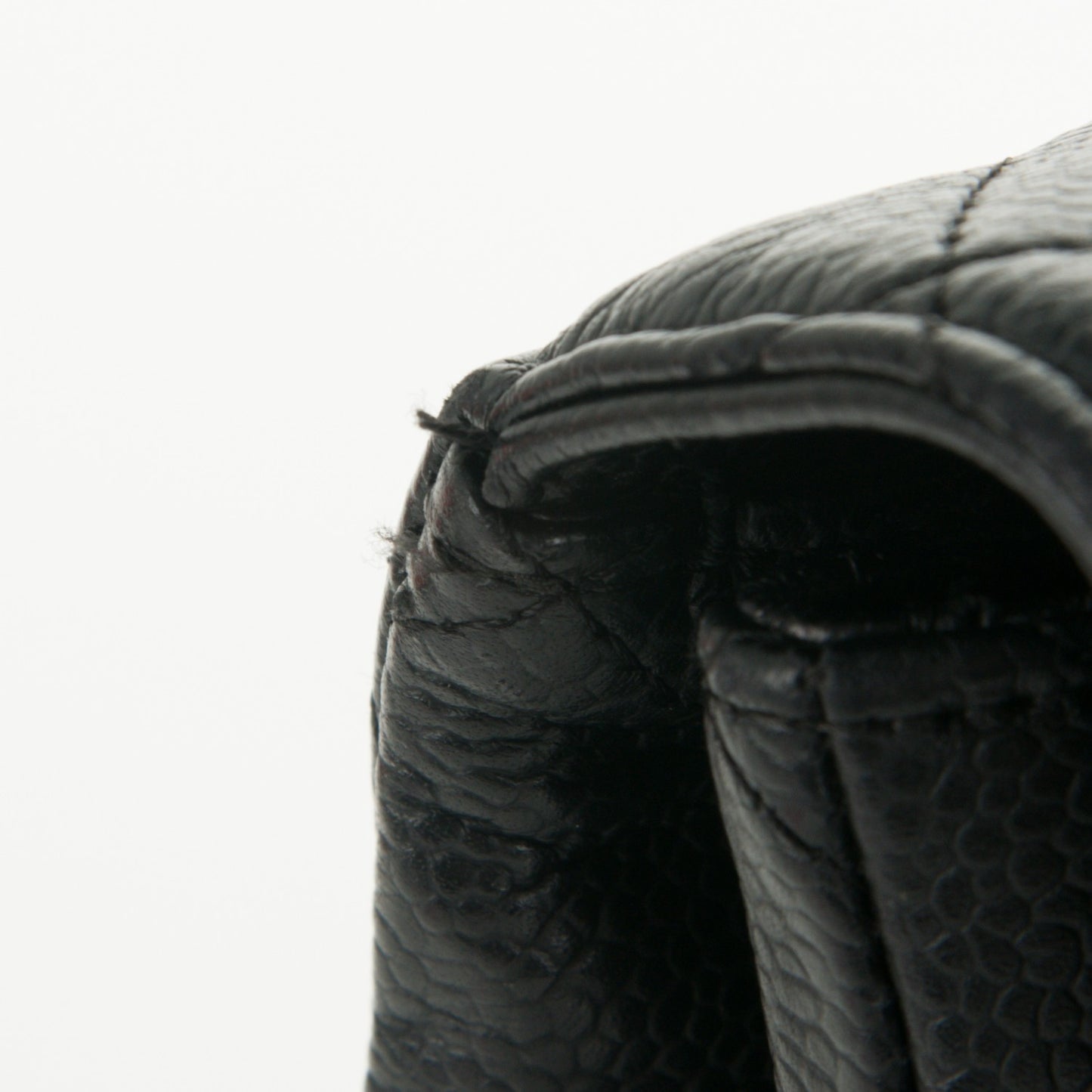Caviar Quilted Maxi Single Flap Black