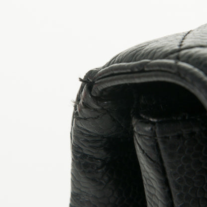 Chanel Caviar Quilted Maxi Single Flap Black 9 of 9