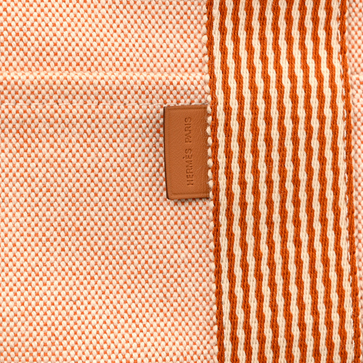Canvas Herline MM Tote Orange