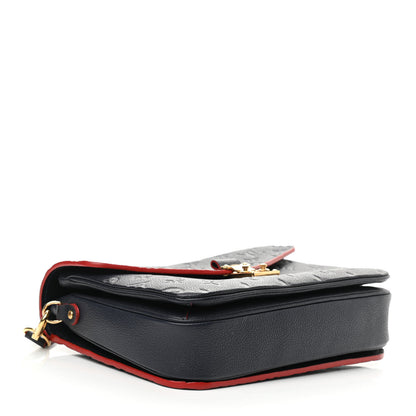 Louis Vuitton Empreinte Pochette Metis Marine Rouge 4 of 12