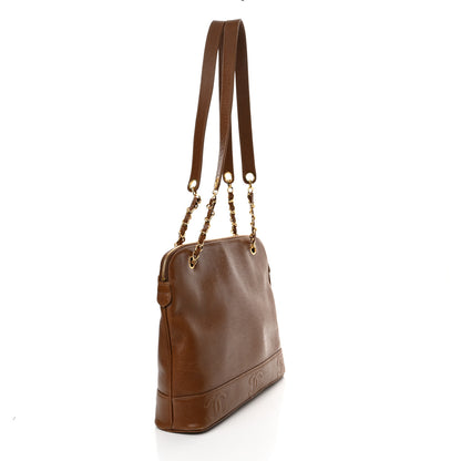 Chanel Caviar CC Shoulder Bag Brown 3 of 15