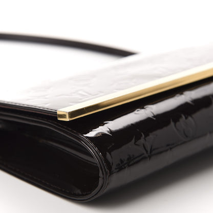 Louis Vuitton Vernis Ana Clutch Amarante 5 of 10