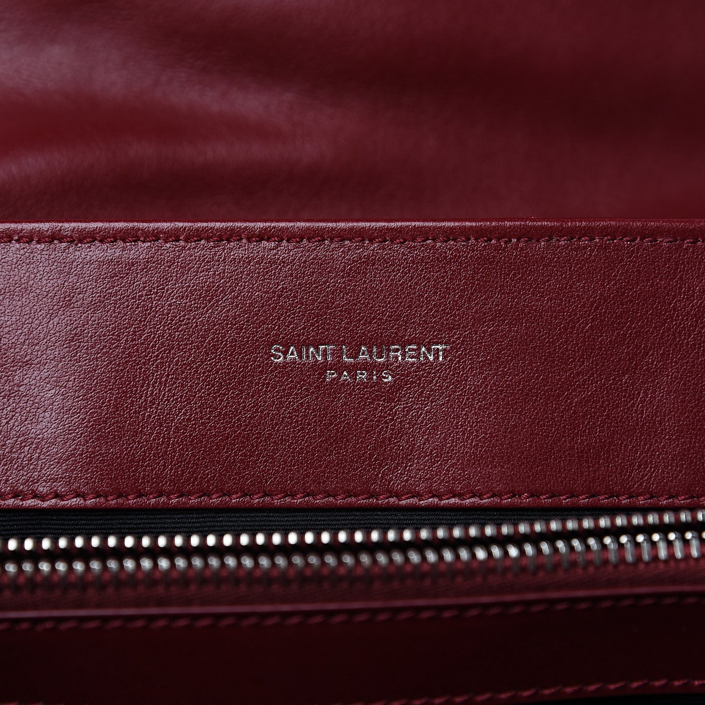 Calfskin Y Quilted Monogram Medium Loulou Chain Satchel Palissandre