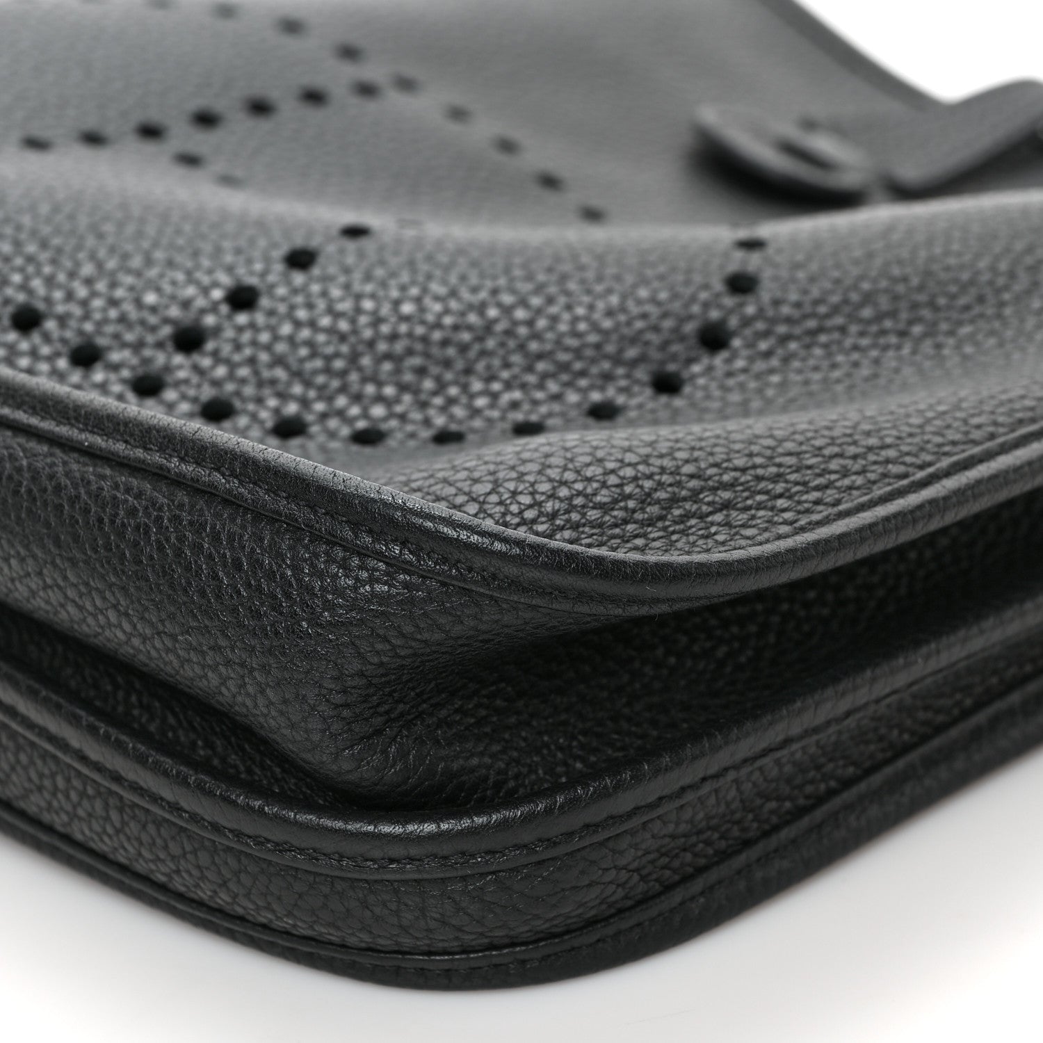 Hermes Taurillon Clemence Evelyne III PM Black 9 of 9