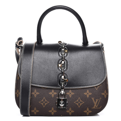 Louis Vuitton Calfskin Monogram Chain It Bag PM Black 1 of 8