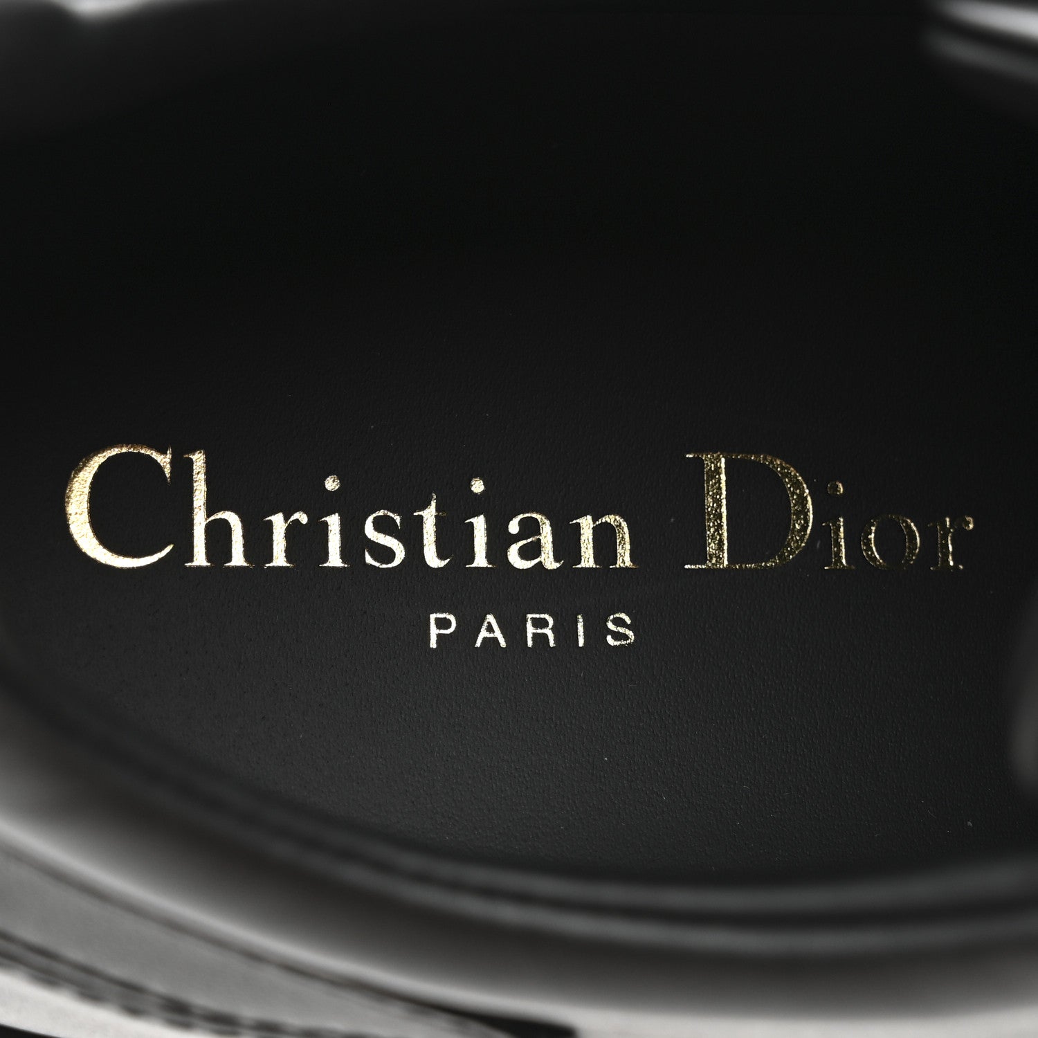 Christian Dior Calfskin Suede Logo Sneakers 40 Black 7 of 10