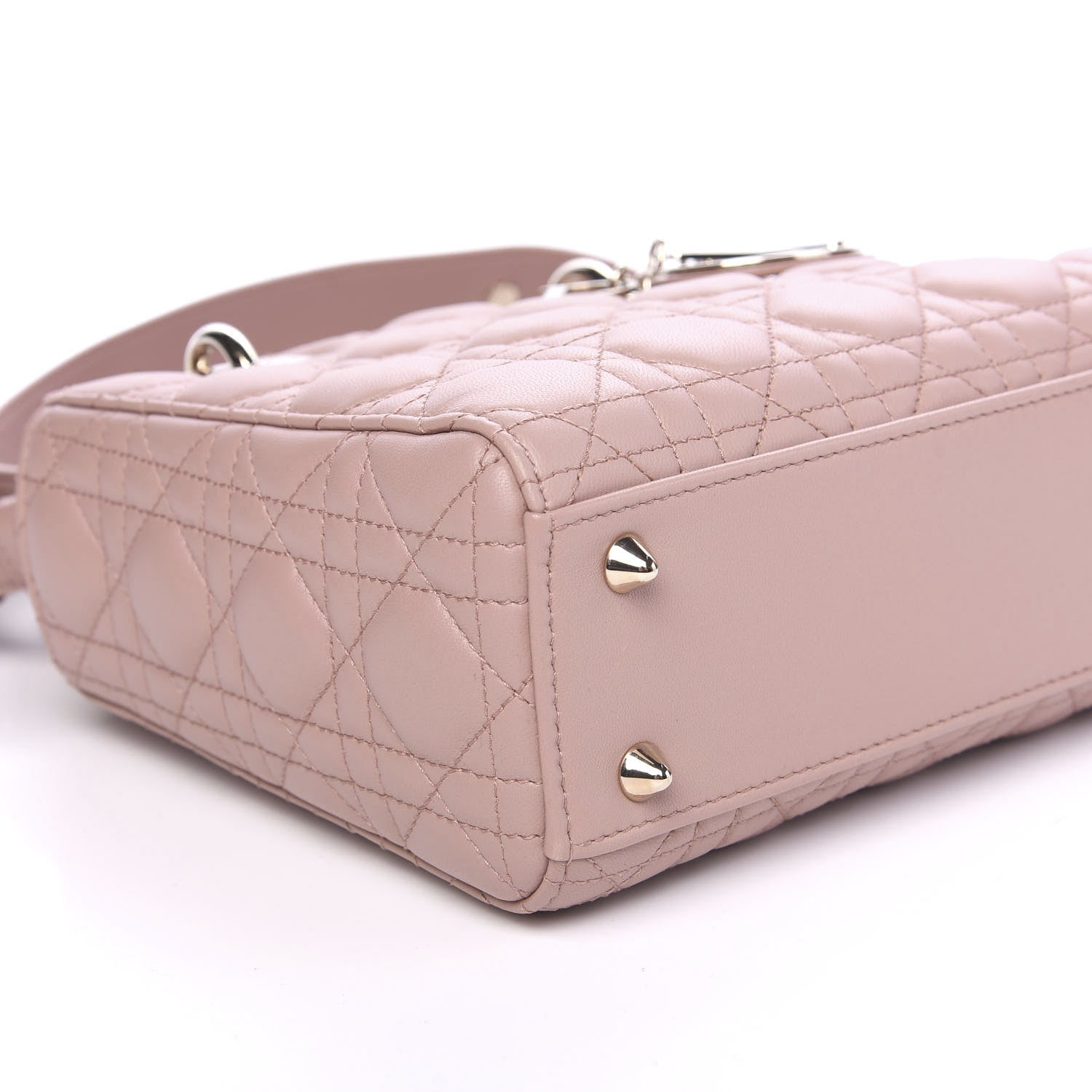 Christian Dior Lambskin Cannage Small My ABCDior Fard 6 of 8