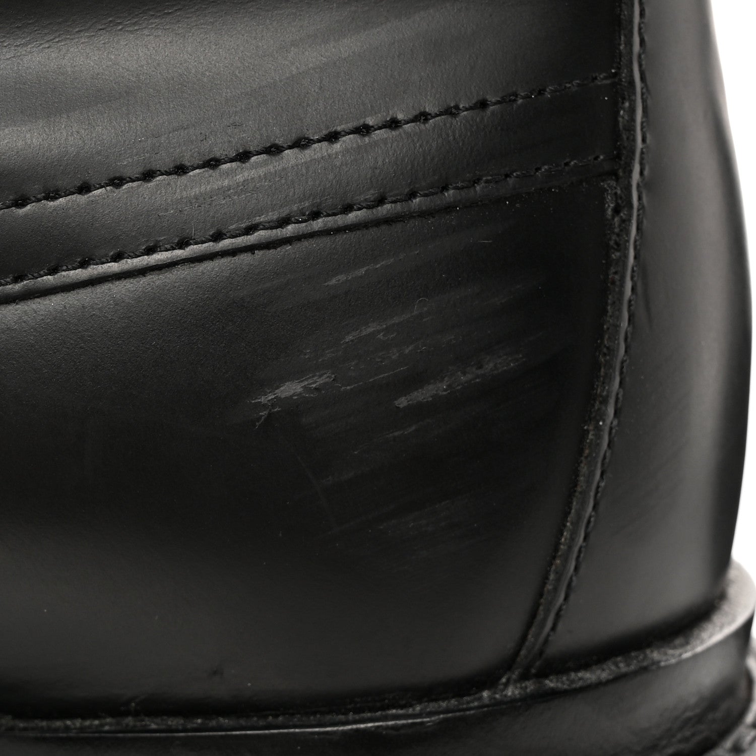 Hermes Glossed Calfskin Funk Ankle Boots 36 Black 15 of 15