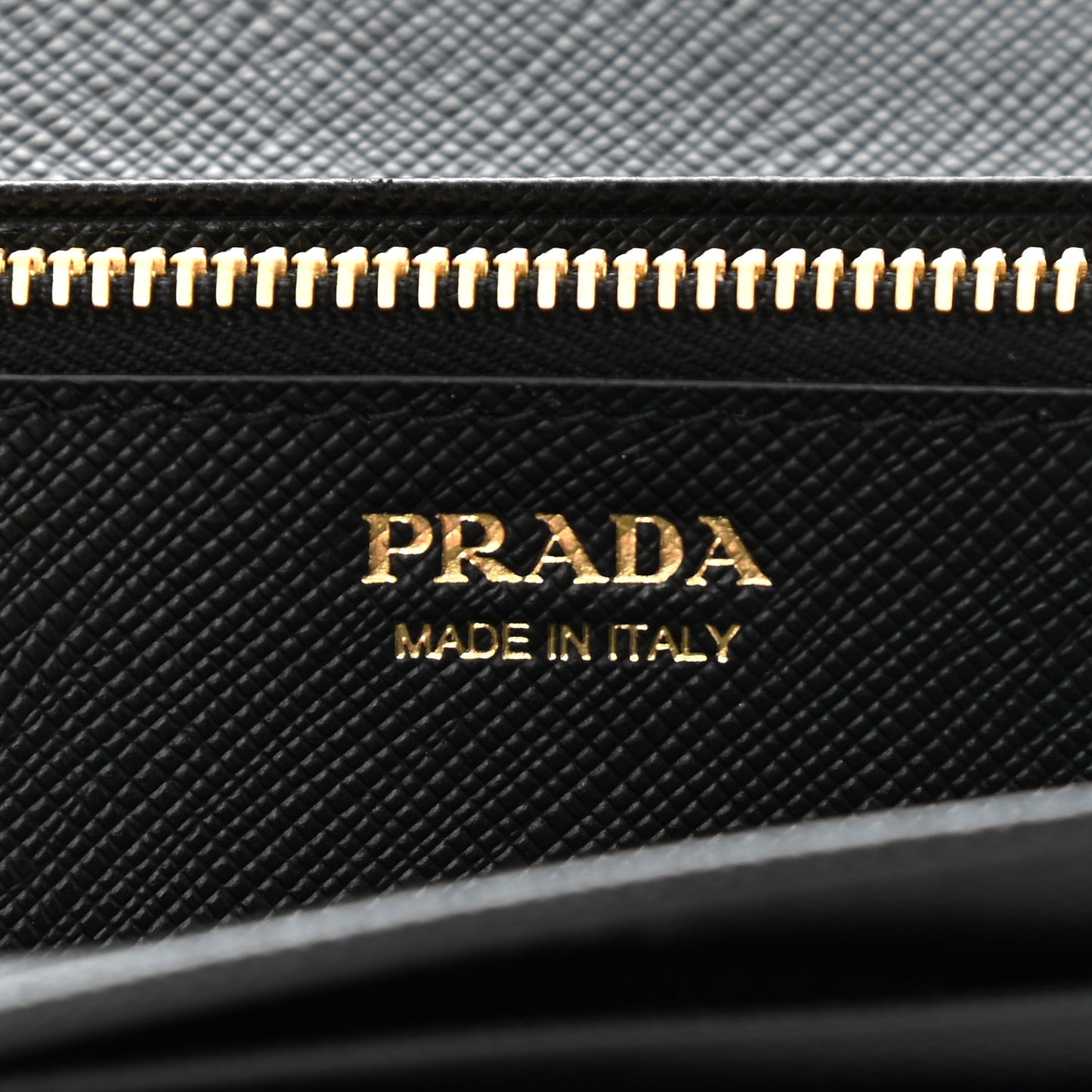 Saffiano Metal Continental Flap Wallet Black