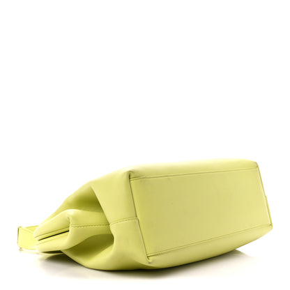 Bottega Veneta Calfskin Medium The Point Triangle Bag Seagrass 4 of 10