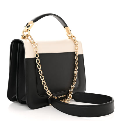 Bulgari Calfskin Serpenti Hypnotic Black White Agate 3 of 11