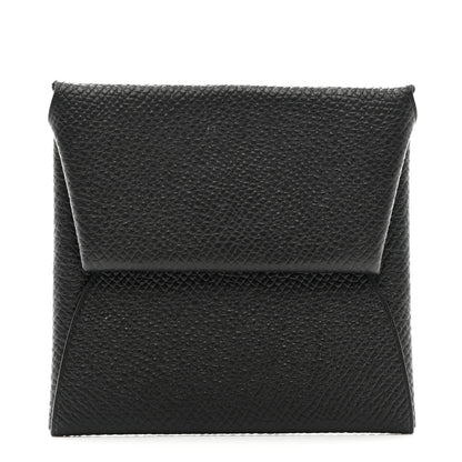 Hermes Epsom Bastia Coin Purse Black 1 of 7