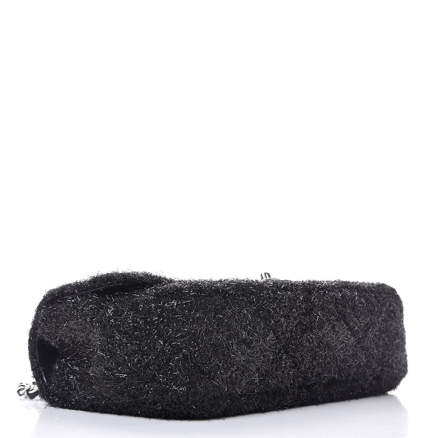 Lurex Knit Medium Pluto Glitter Flap Black
