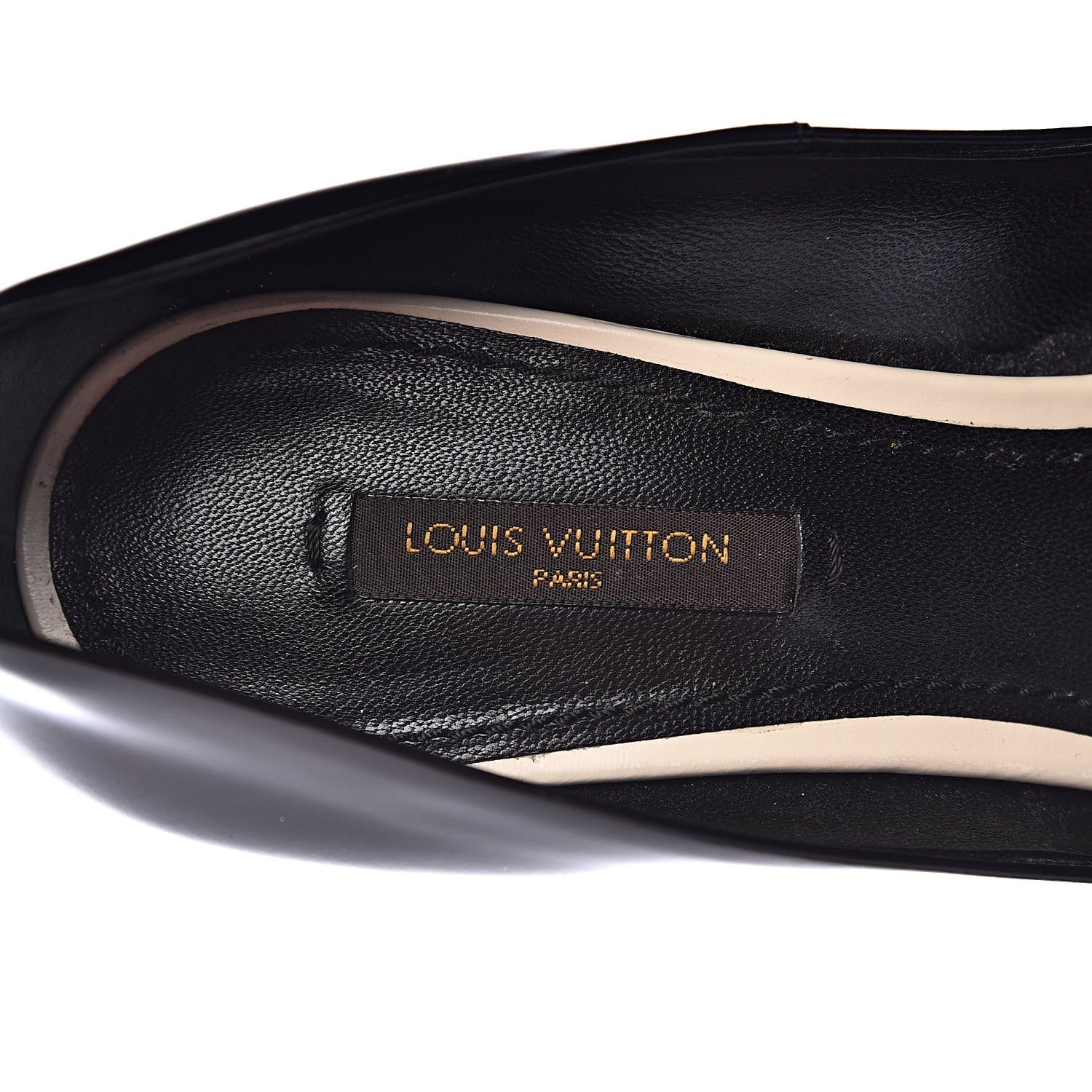 Louis Vuitton Calfskin Eyeline Pumps 37.5 Black 6 of 11