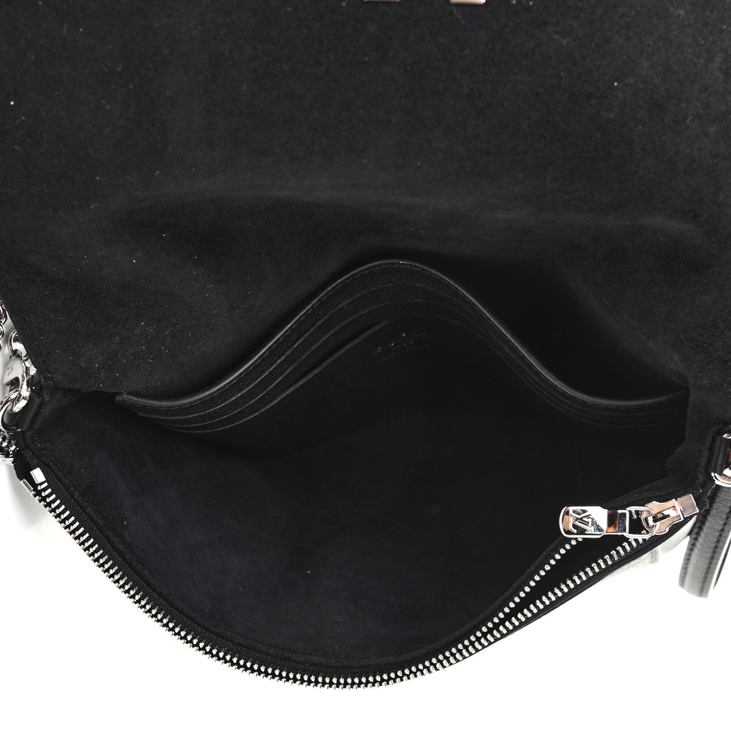 Soft Calfskin My Lockme Pochette Black