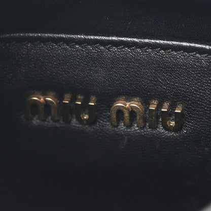 Miu Miu Nappa Matelasse Shoulder Bag Black 6 of 10