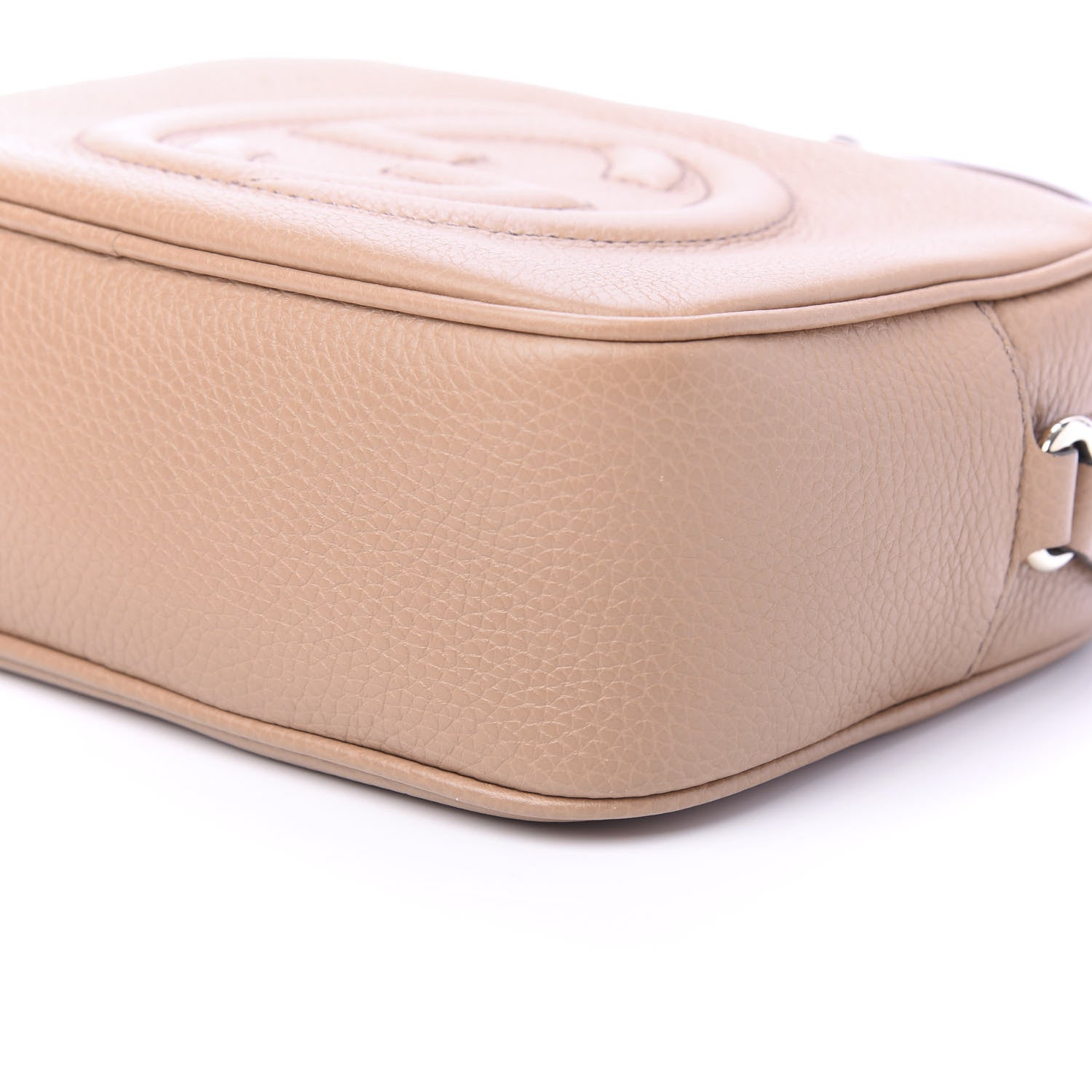 Gucci Pebbled Calfskin Small Soho Disco Bag Rose Beige 7 of 12