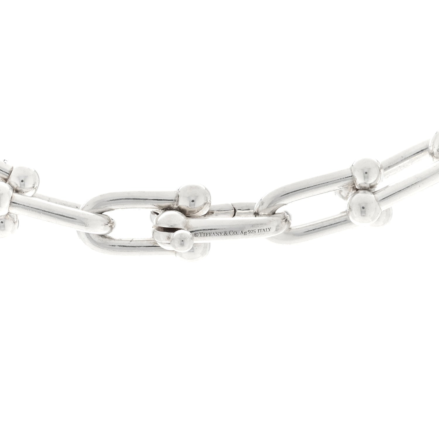 Tiffany Sterling Silver HardWear Link Necklace 4 of 4