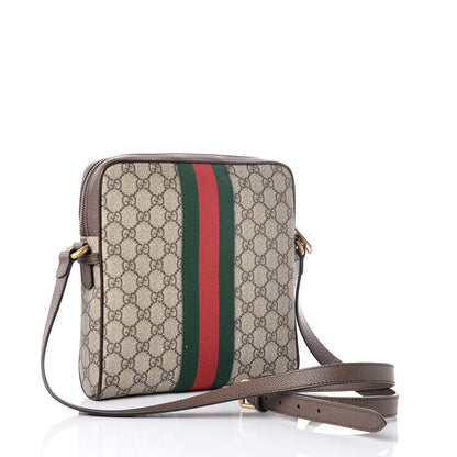 Gucci GG Supreme Monogram Web Small Ophidia Messenger Bag Brown 3 of 7