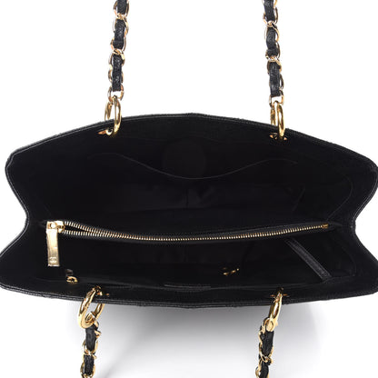 Chanel Caviar Quilted Grand Shopping Tote GST Black 5 of 10