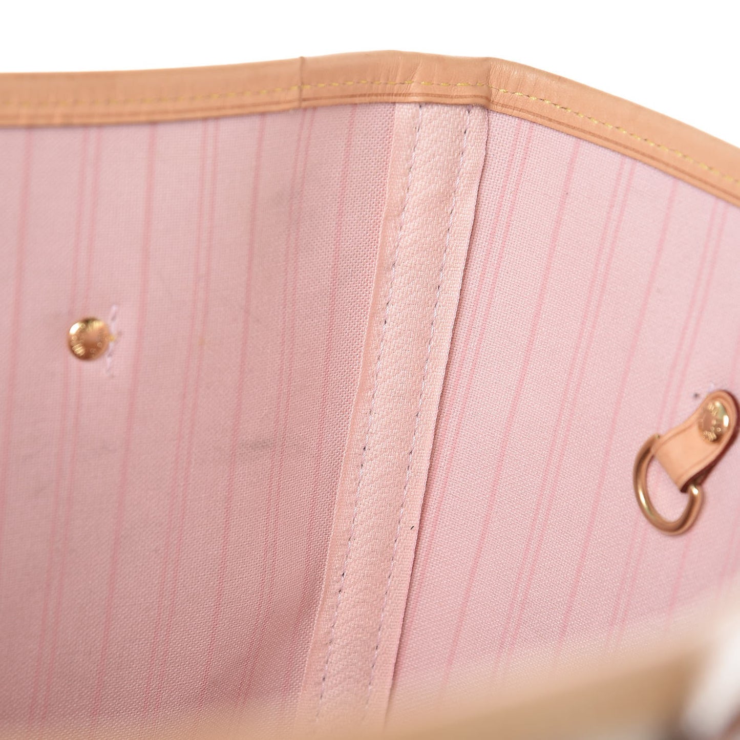 Damier Azur Neo Neverfull MM Rose Ballerine
