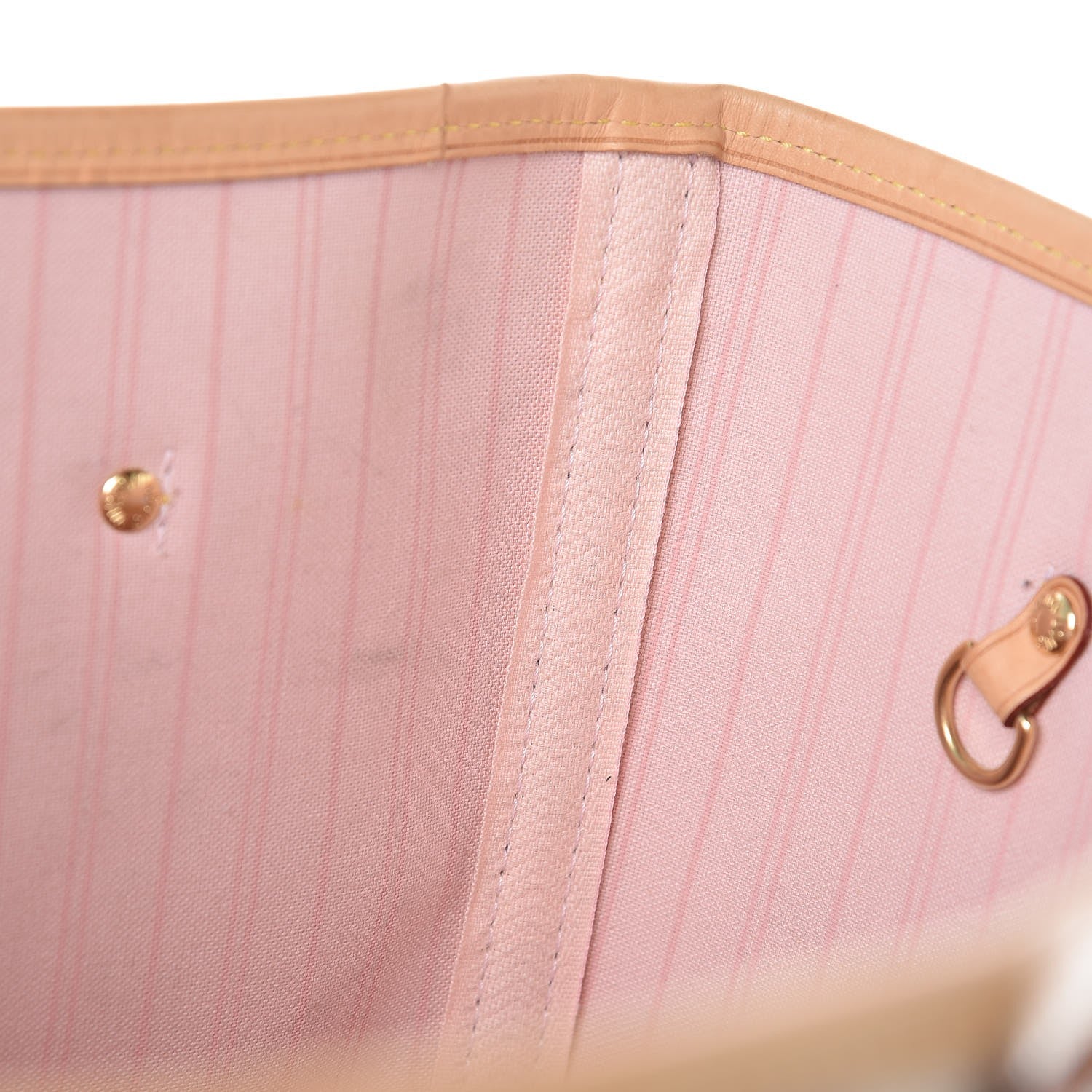 Louis Vuitton Damier Azur Neo Neverfull MM Rose Ballerine 10 of 12