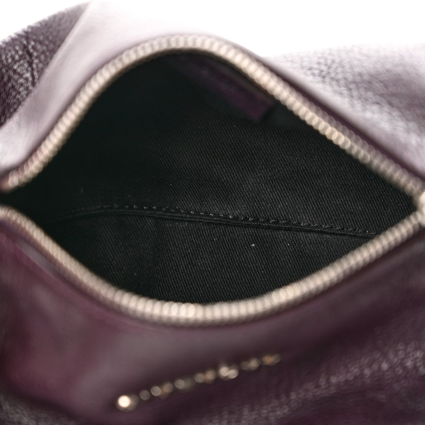 Sugar Goatskin Pandora Wristlet Oxblood