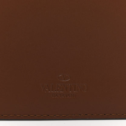 Valentino Garavani Calfskin VLTN Card Holder Cuir White 7 of 8