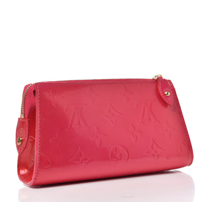 Louis Vuitton Vernis Trousse Cosmetic Pouch Rose Pop 3 of 6