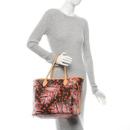 Louis Vuitton Monogram Jungle Dots Neo Neverfull MM Sugar Pink Poppy 2 of 6