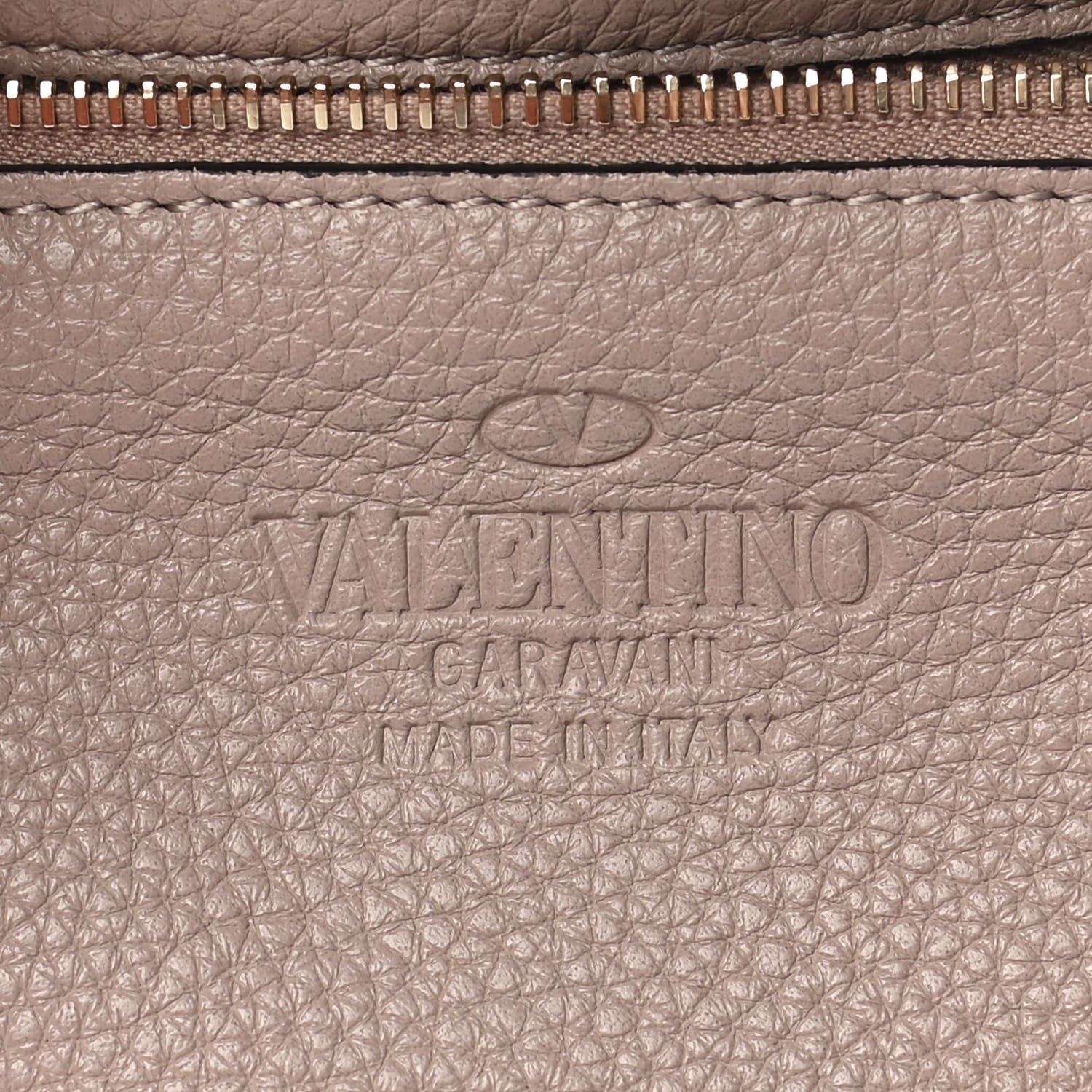 Valentino Garavani Pebbled Calfskin Mini Rockstud Flip-Lock Messenger Bag Poudre 6 of 10