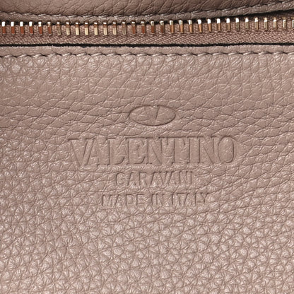 Valentino Garavani Pebbled Calfskin Mini Rockstud Flip-Lock Messenger Bag Poudre 6 of 10