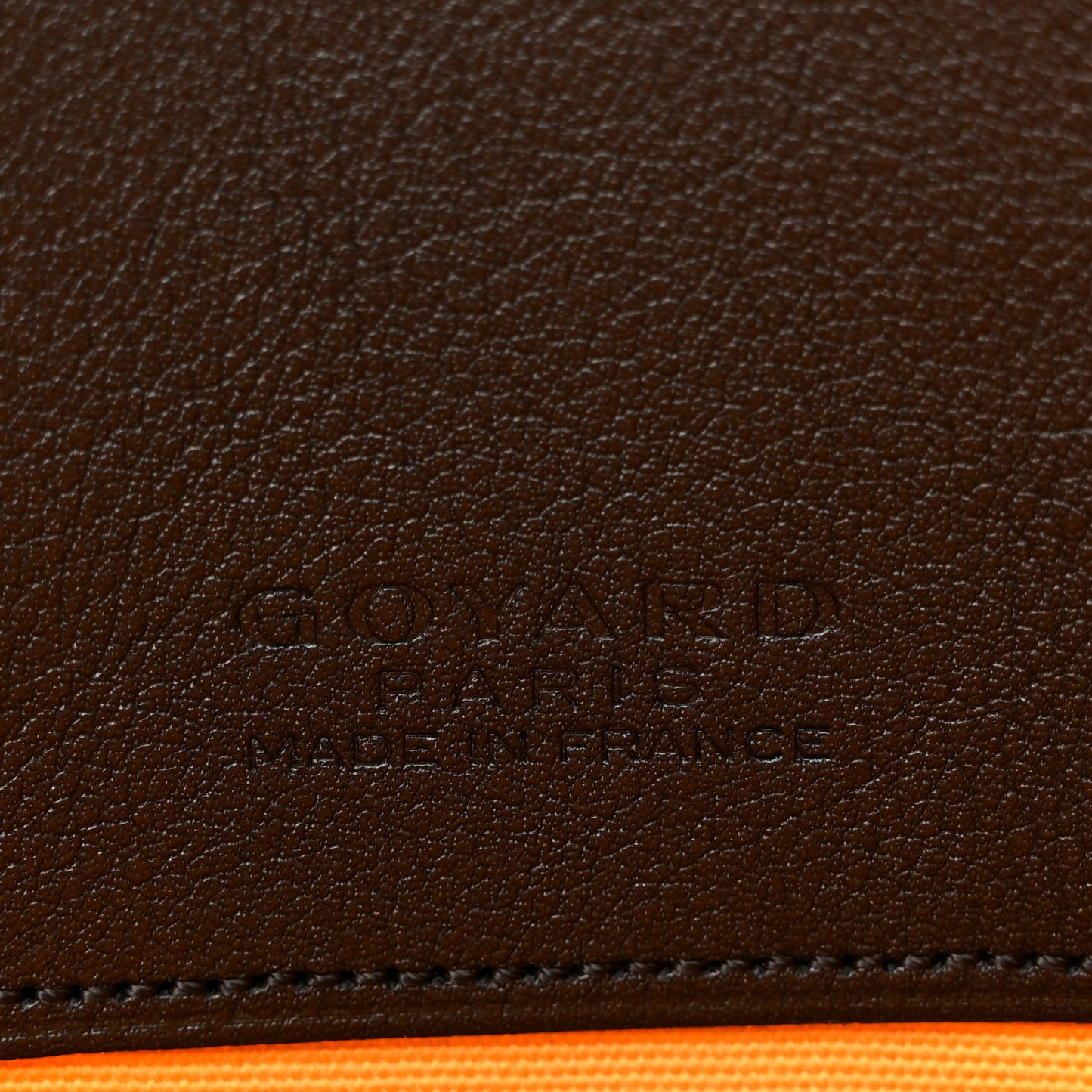 Goyardine Senat Pochette MM Black
