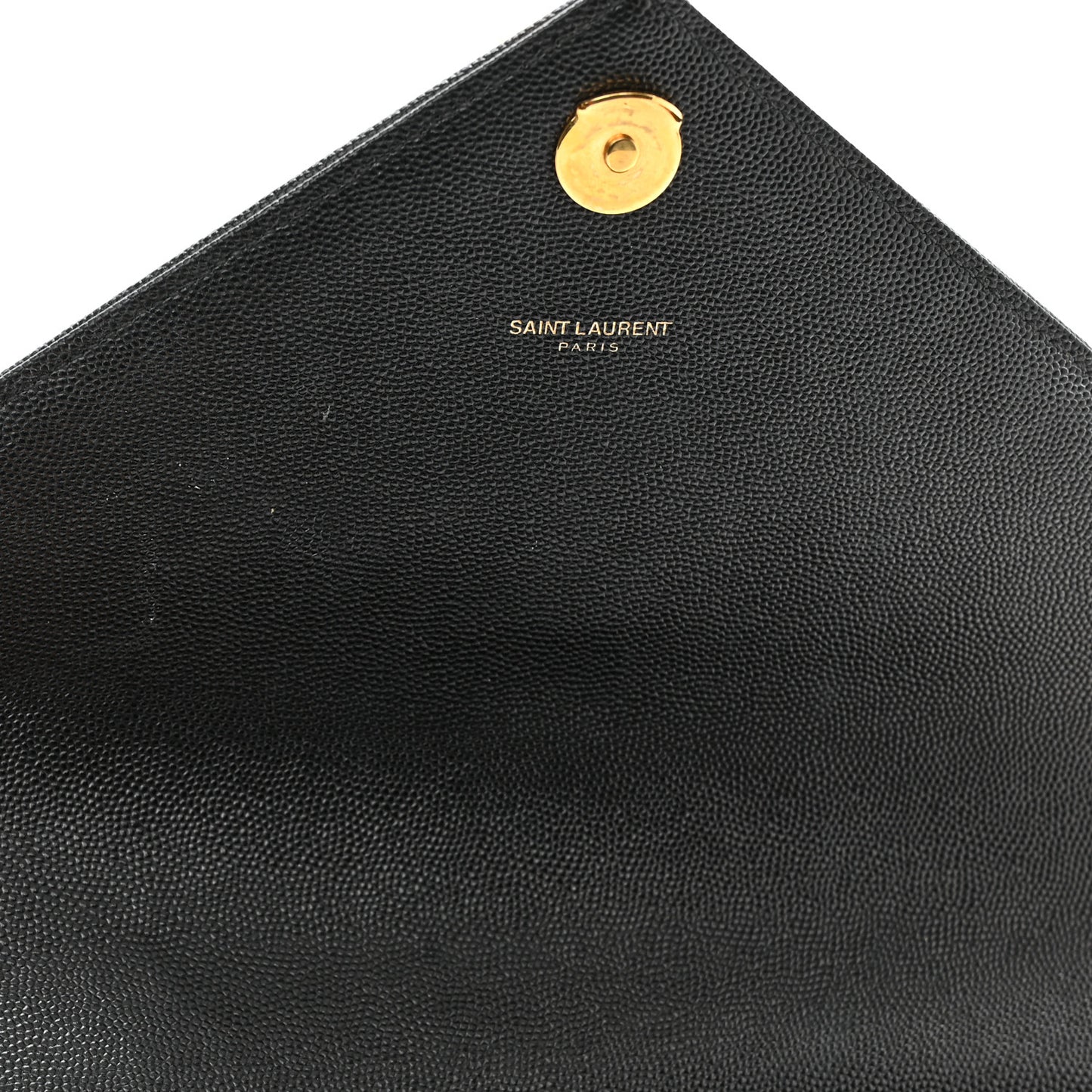 Grain De Poudre Matelasse Chevron Large Monogram Satchel Black