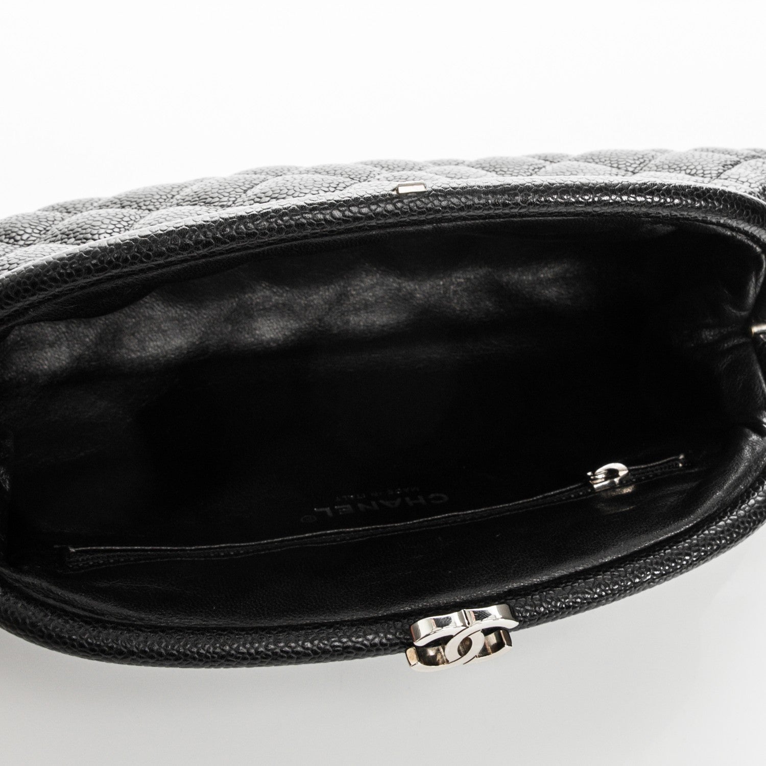 Chanel Caviar Quilted Timeless Clutch Black 5 of 7