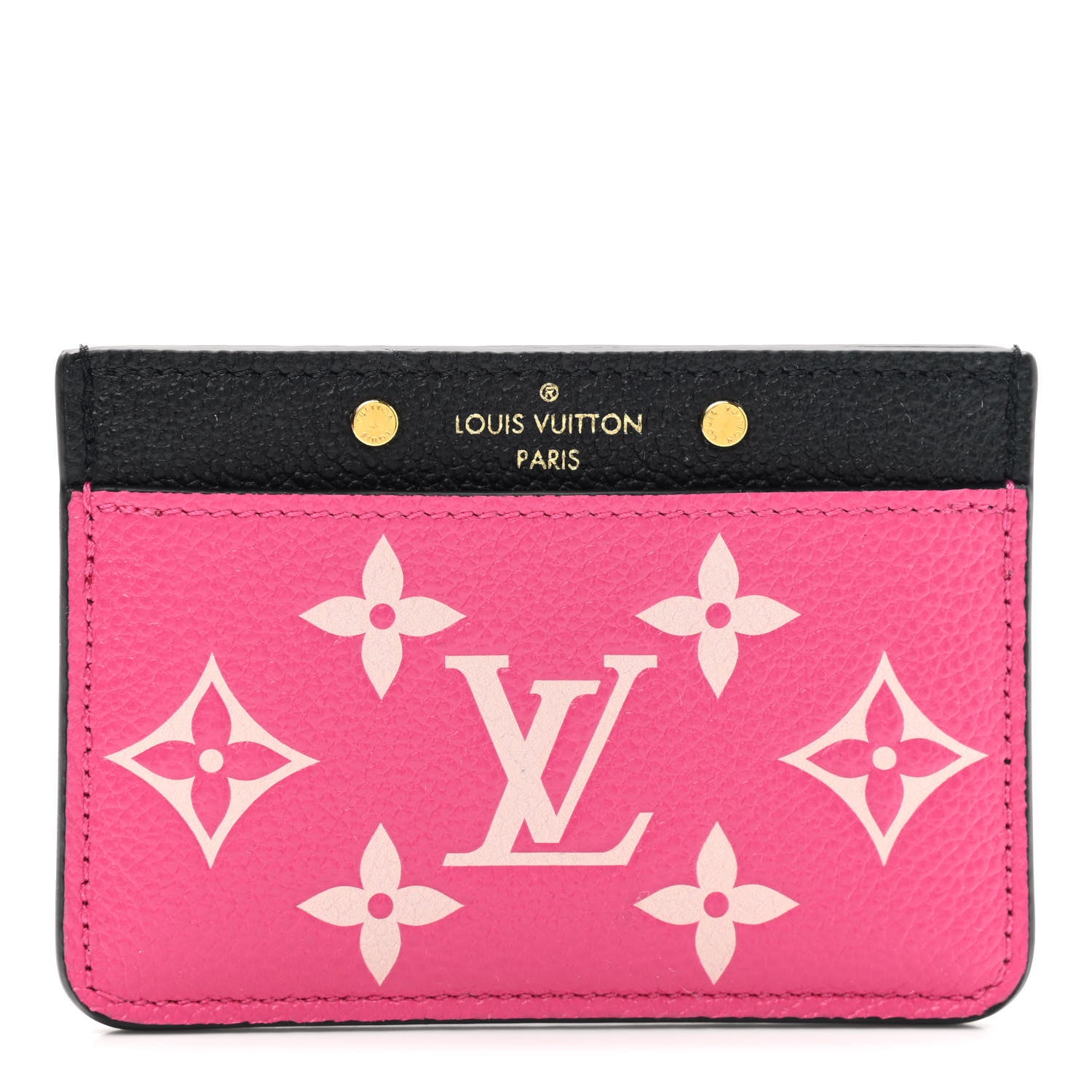 Louis Vuitton Empreinte Spring In The City Card Holder Black White Pink 1 of 8